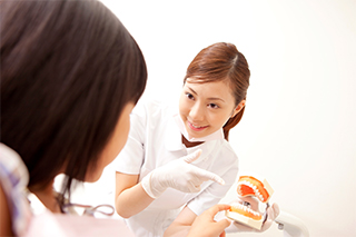 ブラッシング指導